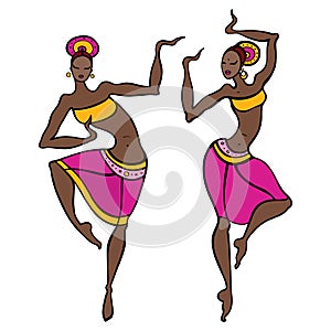 Beautiful asian dancer.