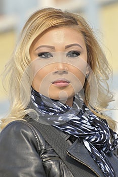 Beautiful Asian Woman Headshot
