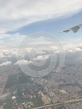 Beautiful atmosfer in the sky