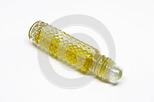 Beautiful attar perfume isolated in white background