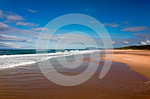 Beautiful Australian Beach on the Pacific Ocean