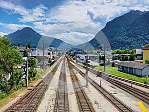 A beautiful Austrian landscape in Bludenz