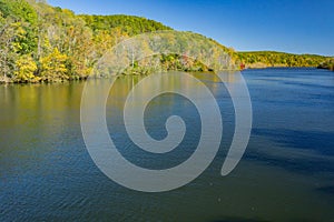 Autumn View of Leesville Lake photo