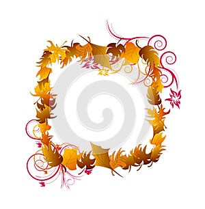 A beautiful autumn/fall frame