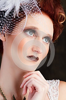 Beautiful Avant-garde Bride