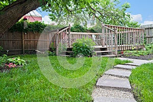 Beautiful Back Yard Deck