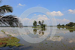 Beautiful backwater locations of Kerala