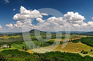 Beautiful Balaton uplands from Szigliget castle