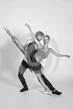 Beautiful ballet couple