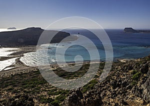 Beautiful Balos Beach, Crete, Greece