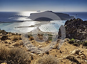 Beautiful Balos Beach, Crete, Greece