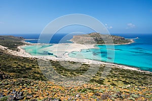 Beautiful Balos Lagoon, Crete, Greece