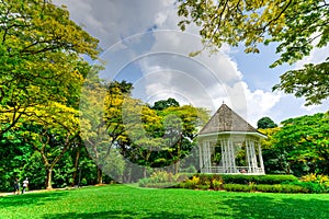 Beautiful Bandstand at Singapore Botanic Gardens