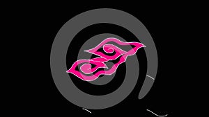 Beautiful Batik pattern from indonesia