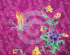 Beautiful batik patterns