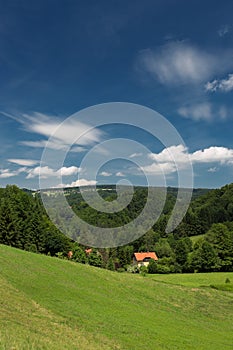 A beautiful bavarian landscape.
