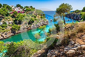 Beautiful bay of Cala Pi, Majorca Spain