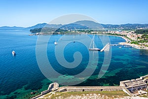 Beautiful Bay in Corfu, Greece