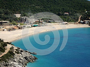 Beautiful bay of Jali, South Albania photo