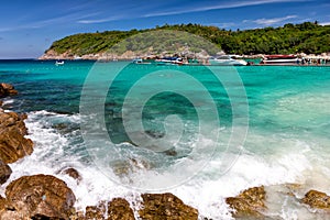 Beautiful bay on the Racha island, Thailand