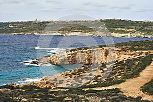 Beautiful bay with turquoise water