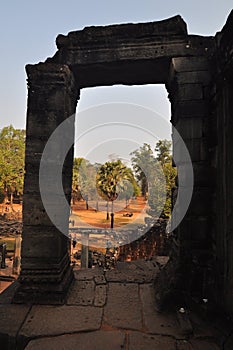 Beautiful Bayon Temple, Siem Reap, Cambodia