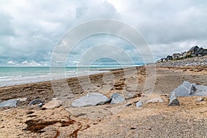 Beautiful beach at Agon-Coutainville