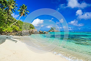 Beautiful beach - Anse aux Pins - Mahe, Seychelles