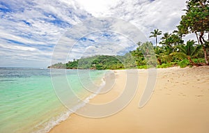 Beautiful Beach Baie Lazare, MahÃ© Island, Mahe, Seychelles