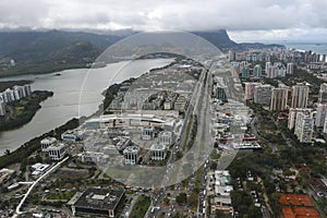 Beautiful beach of Barra da Tijuca, Rio de Janeiro Brazil