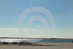 Beautiful beach in Biloxi, FL