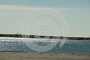 Beautiful beach in Biloxi, FL