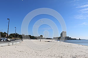 Beautiful beach in Biloxi, FL