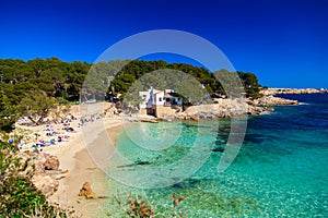 Beautiful beach Cala Gat photo