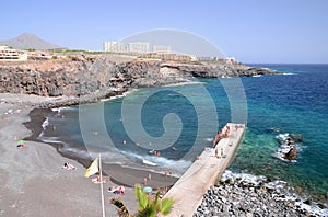 Beautiful beach in Callao Salvaje on Tenerife