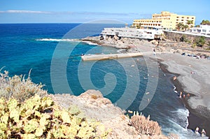 Beautiful beach in Callao Salvaje on Tenerife