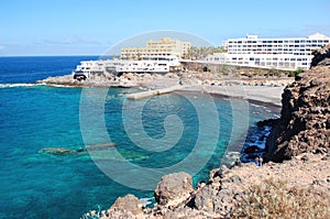 Beautiful beach in Callao Salvaje on Tenerife photo