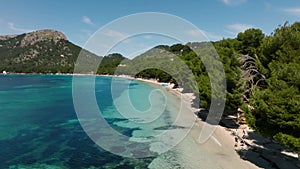 Beautiful beach at Cap Formentor, Palma Mallorca, Spain