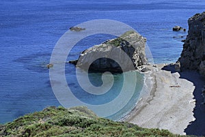 Beautiful beach in Greece