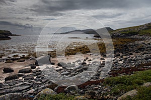 Beautiful beach on the Isle of Barra
