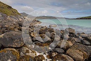 Beautiful beach on the Isle of Barra