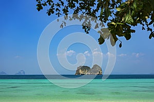 Beautiful beach at Koh Ngai island