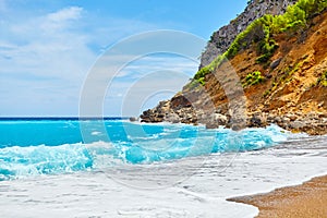 Beautiful beach on Mallorca, Spain.