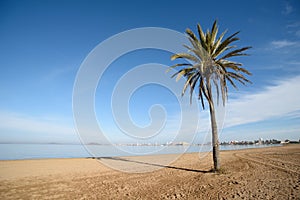 The beautiful beach of Mar de Cristal photo