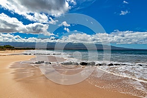 Beautiful beach near Kihei, Maui