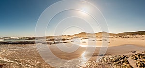 Beautiful beach next to the Cape of Good Hope South Africa