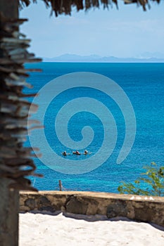 Beautiful Beach in Nosy be Madagascar