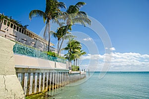 Beautiful beach and ocean scenes in florida keys