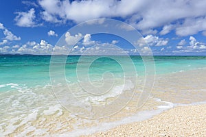 Beautiful beach in Okinawa