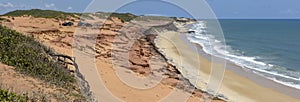 Beautiful beach of Praia do Amor near Pipa, Brazil